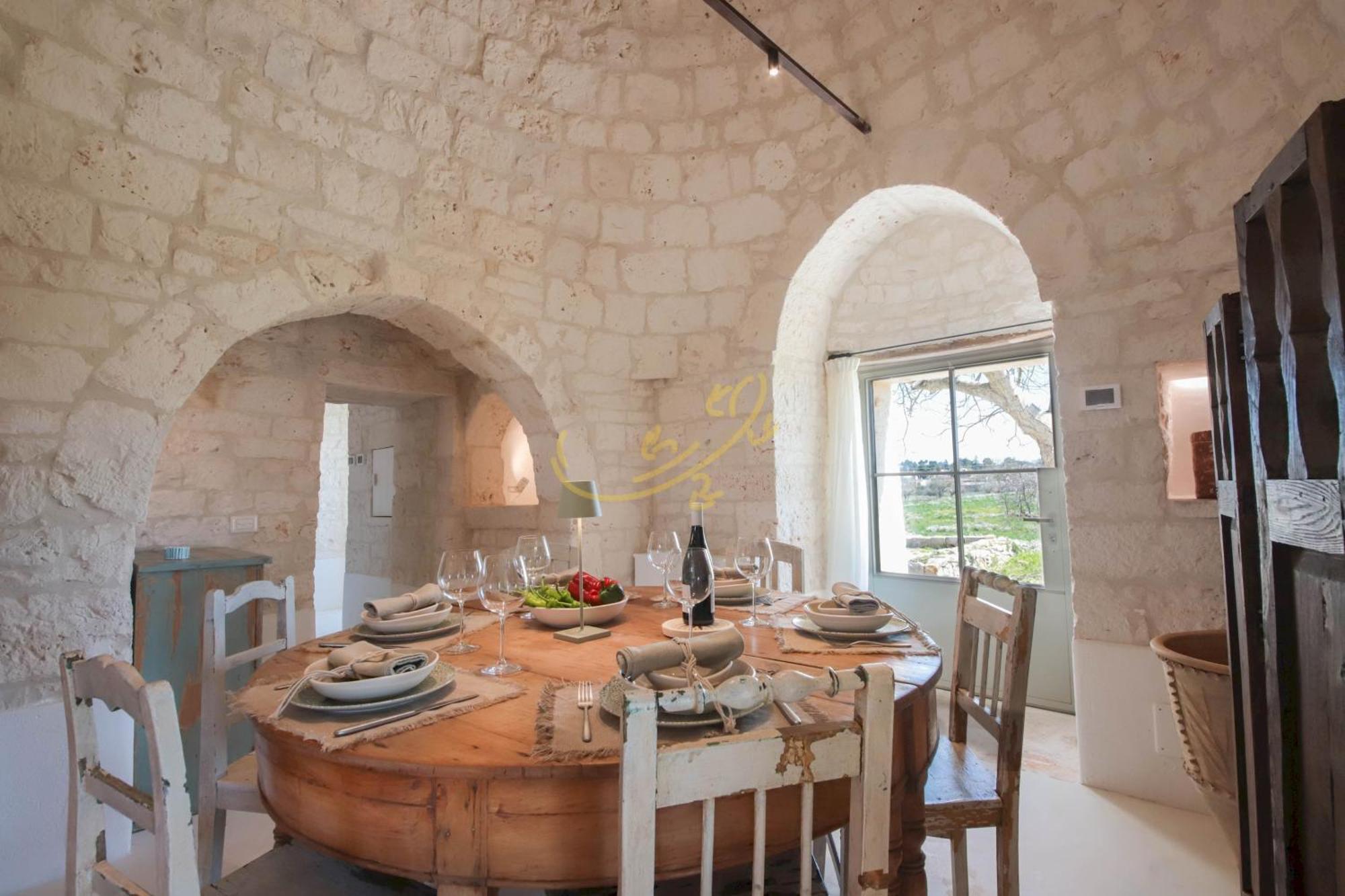 Villa Td I Coni Di Pinure Trulli With Scenic Valley View Martina Franca Exterior foto