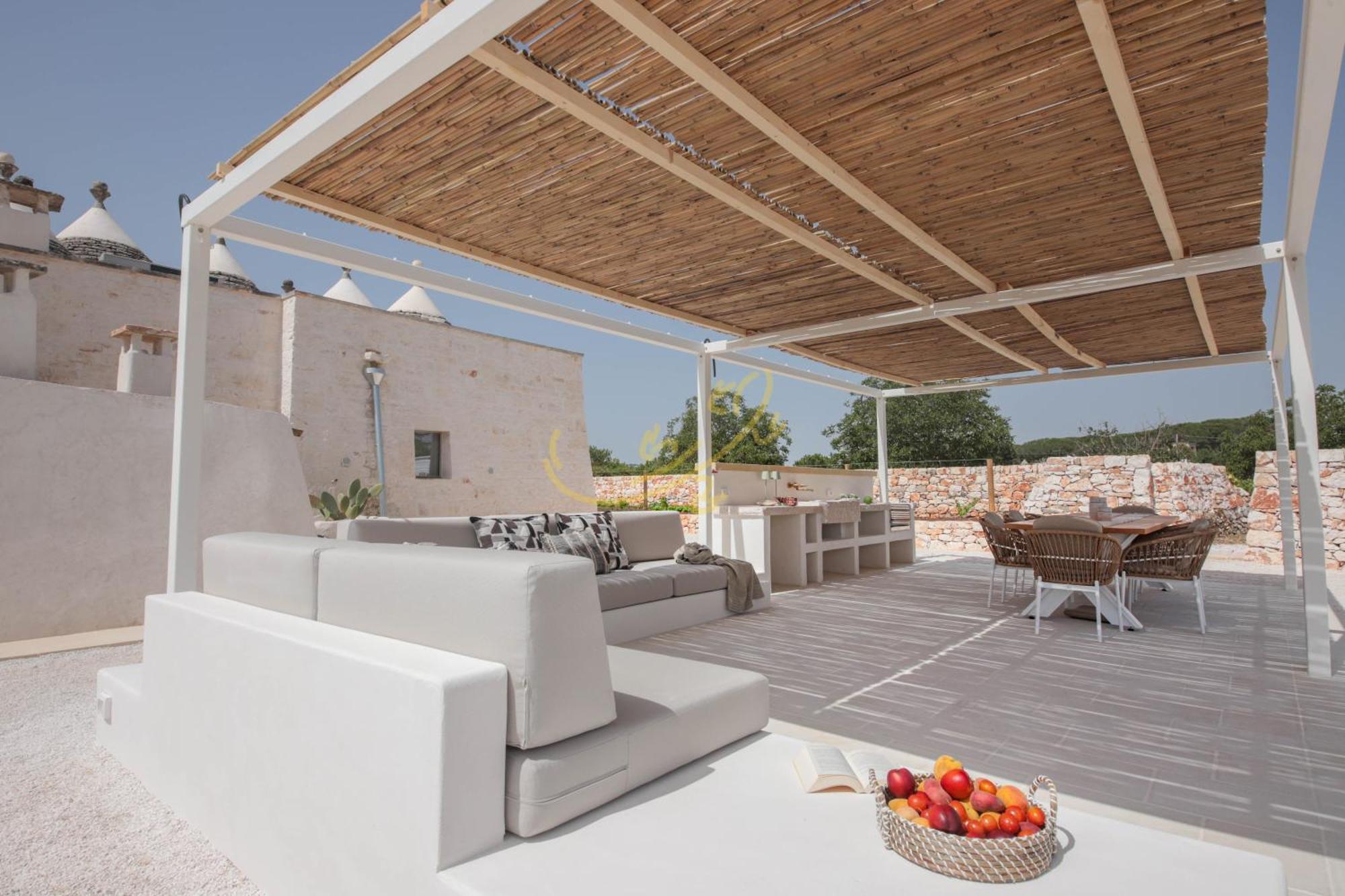 Villa Td I Coni Di Pinure Trulli With Scenic Valley View Martina Franca Exterior foto