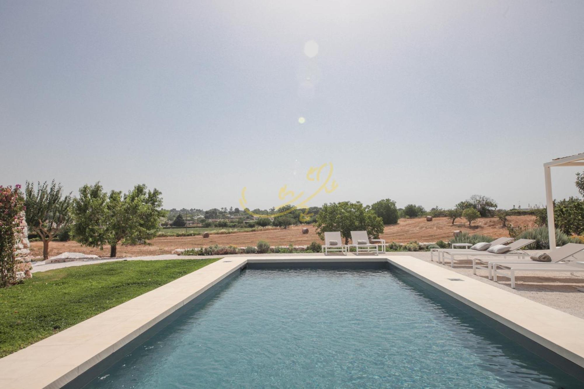 Villa Td I Coni Di Pinure Trulli With Scenic Valley View Martina Franca Exterior foto