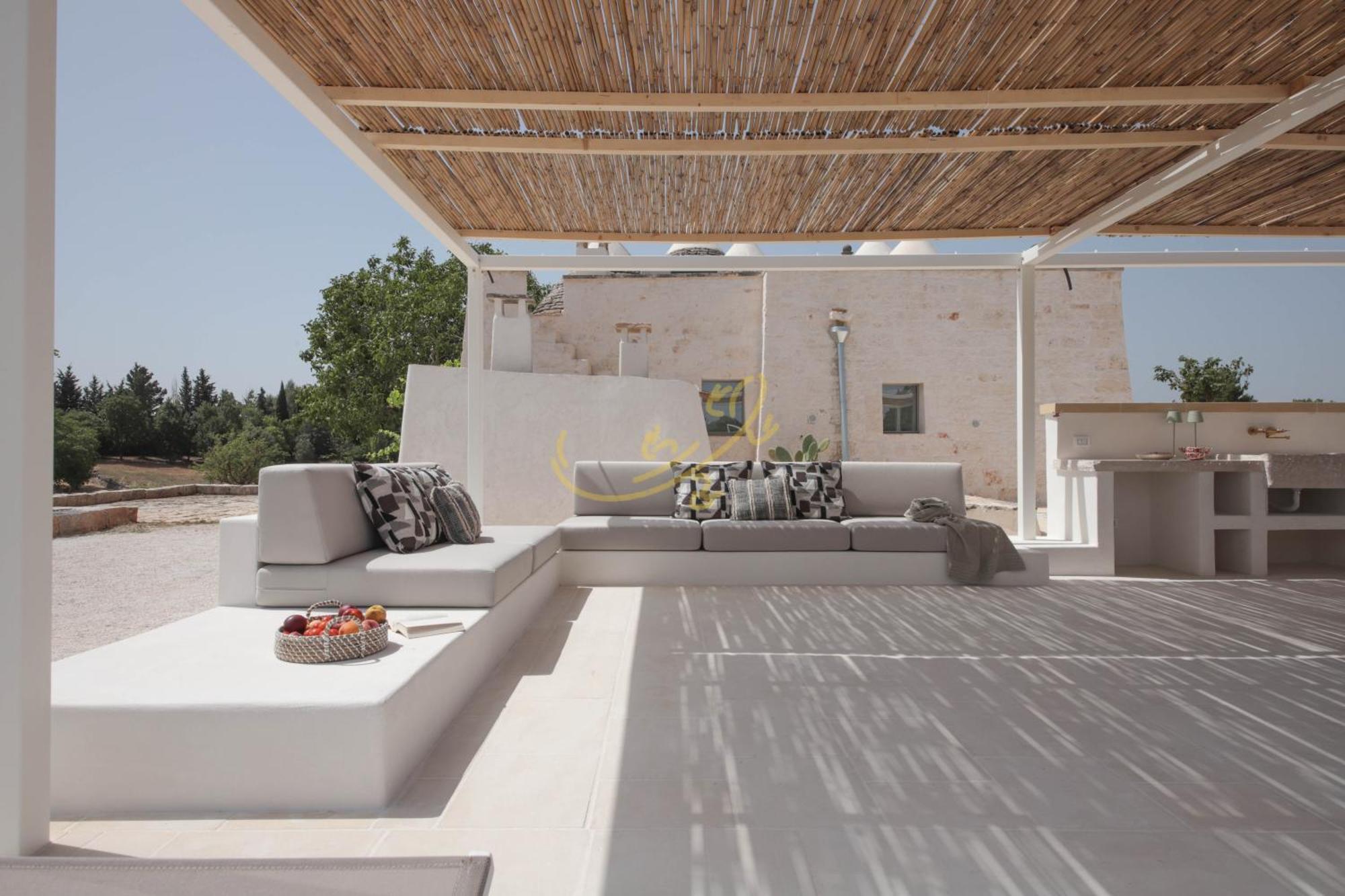 Villa Td I Coni Di Pinure Trulli With Scenic Valley View Martina Franca Exterior foto