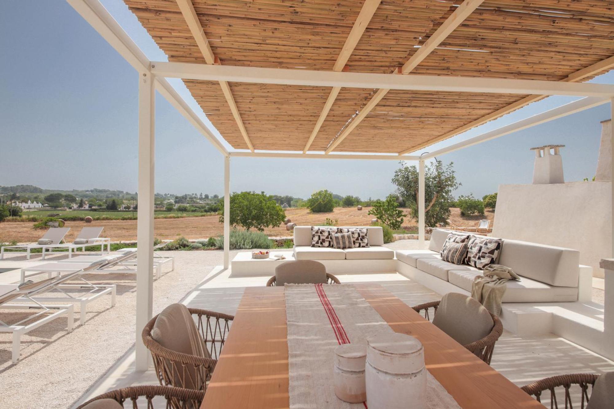 Villa Td I Coni Di Pinure Trulli With Scenic Valley View Martina Franca Exterior foto