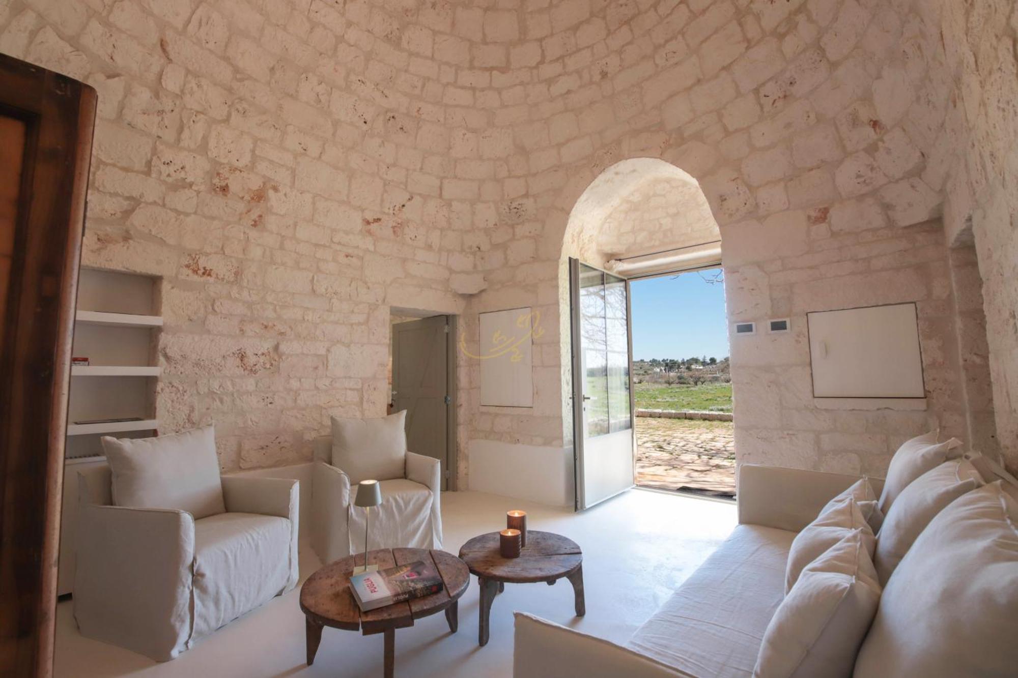 Villa Td I Coni Di Pinure Trulli With Scenic Valley View Martina Franca Exterior foto